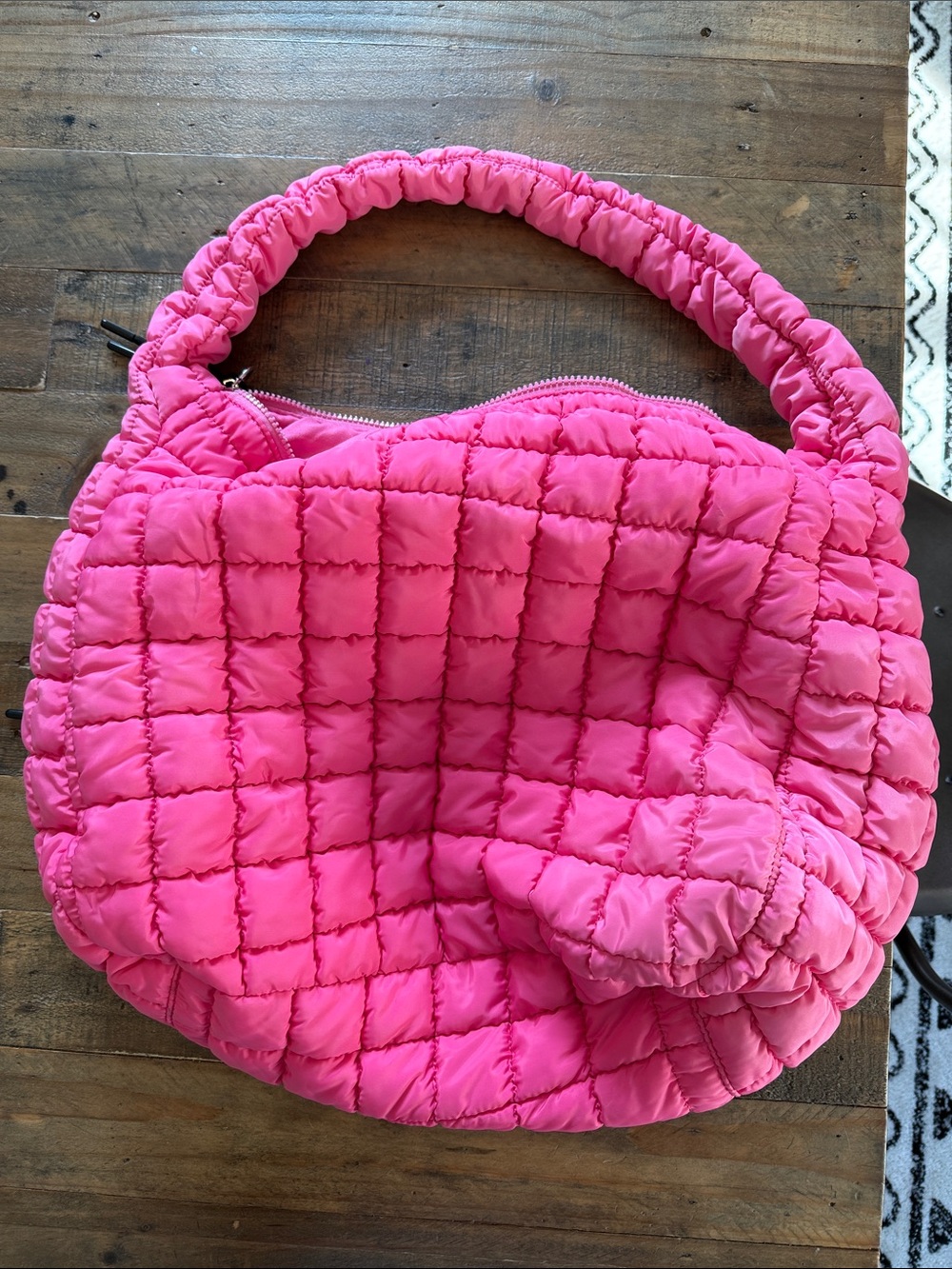 Free people Pink Quilted Shoulder Bag - Women Bags - Picture 3 of 5